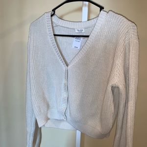 CROCHET CROPPED JACEKT